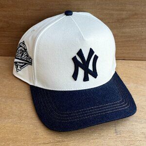 MITCHELL & NESS NEW YORK YANKEES 1996 WORLD SERIES SNAPBACK HAT White NEW